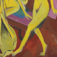 Dansschool (Balletscène) - Tanzschule (Ballettszene) - detail