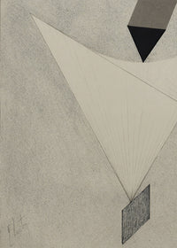 Kestnermap Proun, blad 4, El Lissitzky, detail