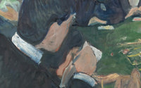 Aan de roulettetafel in Monte Carlo, Edvard Munch, detail