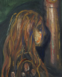 Oog in oog, Edvard Munch, detail