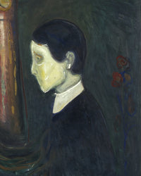 Oog in oog, Edvard Munch, detail