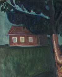 Oog in oog, Edvard Munch, detail
