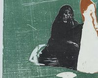 Twee vrouwen aan de kust, Edvard Munch, detail
