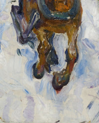 Galopperend paard, Edvard Munch, detail