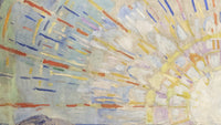 De zon, Edvard Munch, detail