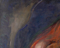 Liefde en pijn (Vampier), Edvard Munch, detail
