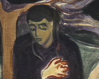 Scheiding, Edvard Munch, detail