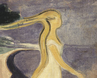 Scheiding, Edvard Munch, detail