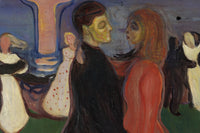 De levensdans, Edvard Munch, detail