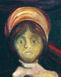 Angst, Edvard Munch, detail