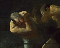 Club Night, George Bellows, detail