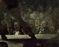 Club Night, George Bellows, detail