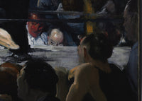 Stag at Sharkeys, George Bellows, detail