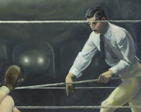 Dempsey and Firpo, George Bellows, detail