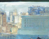 Blue Morning, George Bellows, detail