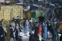 New York, George Bellows, detail
