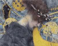 Muziek I, Gustav Klimt, detail
