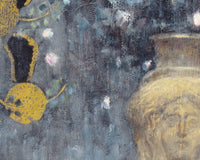 Muziek I, Gustav Klimt, detail