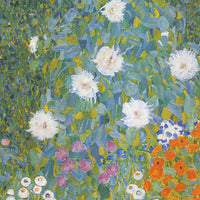 Bloementuin, Gustav Klimt, detail