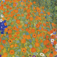 Bloementuin, Gustav Klimt, detail