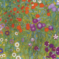 Bloementuin, Gustav Klimt, detail