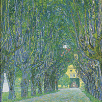 Laan bij Schloss Kammer, Gustav Klimt, kunstdruk van willem.