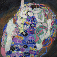 De jonkvrouw, Gustav Klimt, kunstdruk van willem.