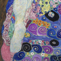 De jonkvrouw, Gustav Klimt, detail