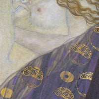 Danaë, Gustav Klimt, detail