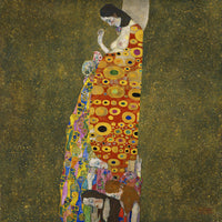 De hoop II, Gustav Klimt, kunstdruk van willem.