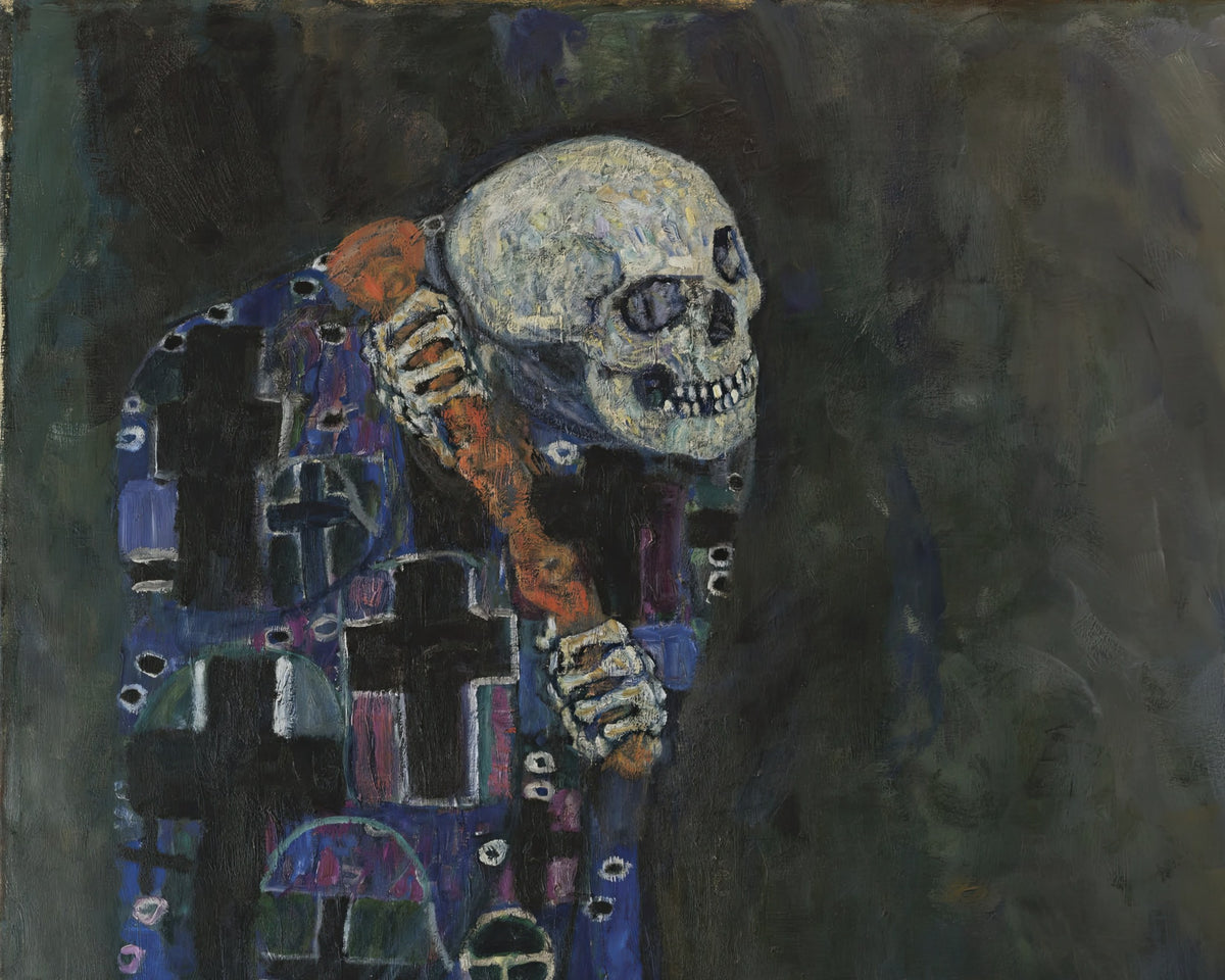 Dood en leven, Gustav Klimt, detail