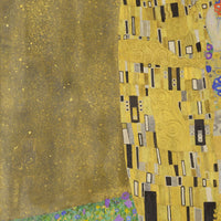 De kus, Gustav Klimt, detail