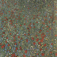 Klaprozenveld, Gustav Klimt, detail