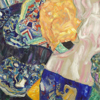 Baby (Wieg), Gustav Klimt, detail