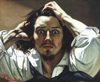 Portret van Gustave Courbet