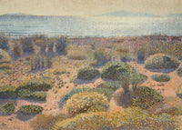 Strand bij Vignasse, Gouden Eilanden, Henri Edmond Cross, kunstdruk van willem.