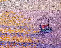 Zonsondergang boven zee, Henri Edmond Cross, detail