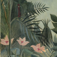 De equatoriale jungle, Henri Rousseau, detail