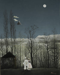 Carnavalsavond, Henri Rousseau, kunstdruk van willem.
