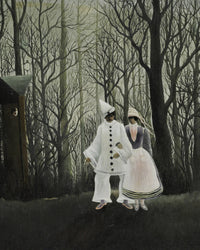 Carnavalsavond, Henri Rousseau, detail