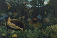 De droom, Henri Rousseau, kunstdruk van willem.