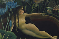 De droom, Henri Rousseau, detail
