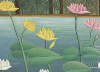 De flamingo's, Henri Rousseau, detail