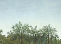 De flamingo's, Henri Rousseau, detail