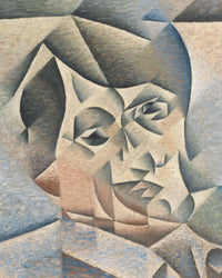 Portret van Pablo Picasso, Juan Gris, detail