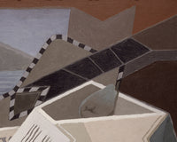 Gitaar voor de zee, Juan Gris, detail
