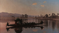 Excursie van de Harem, Jean-Léon Gérôme, kunstdruk van willem.