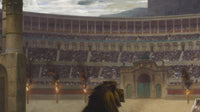 Het laatste gebed van de christelijke martelaren, Jean-Léon Gérôme, detail