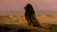 De twee majesteiten, Jean-Léon Gérôme, detail