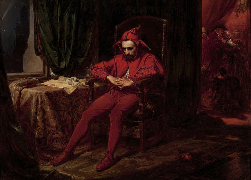 Stańczyk, Jan Matejko, kunstdruk van willem.